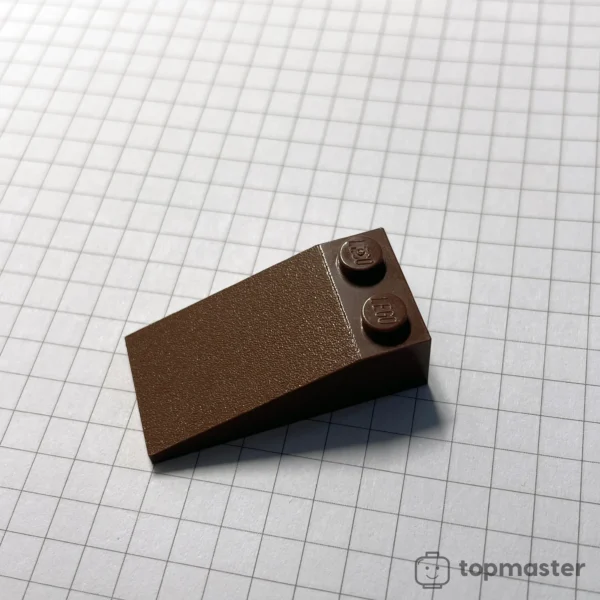 LEGO коричневий схил 2 x 4 (18°) (30363)