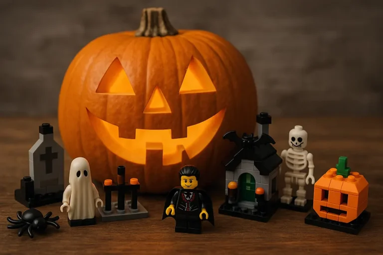 Halloween DIY: гарбузові композиції з LEGO, які не зіпсуються