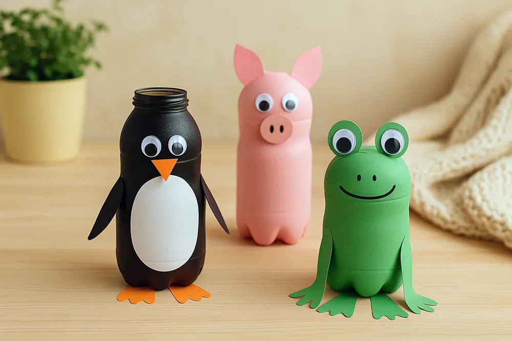 Іграшки з пляшок