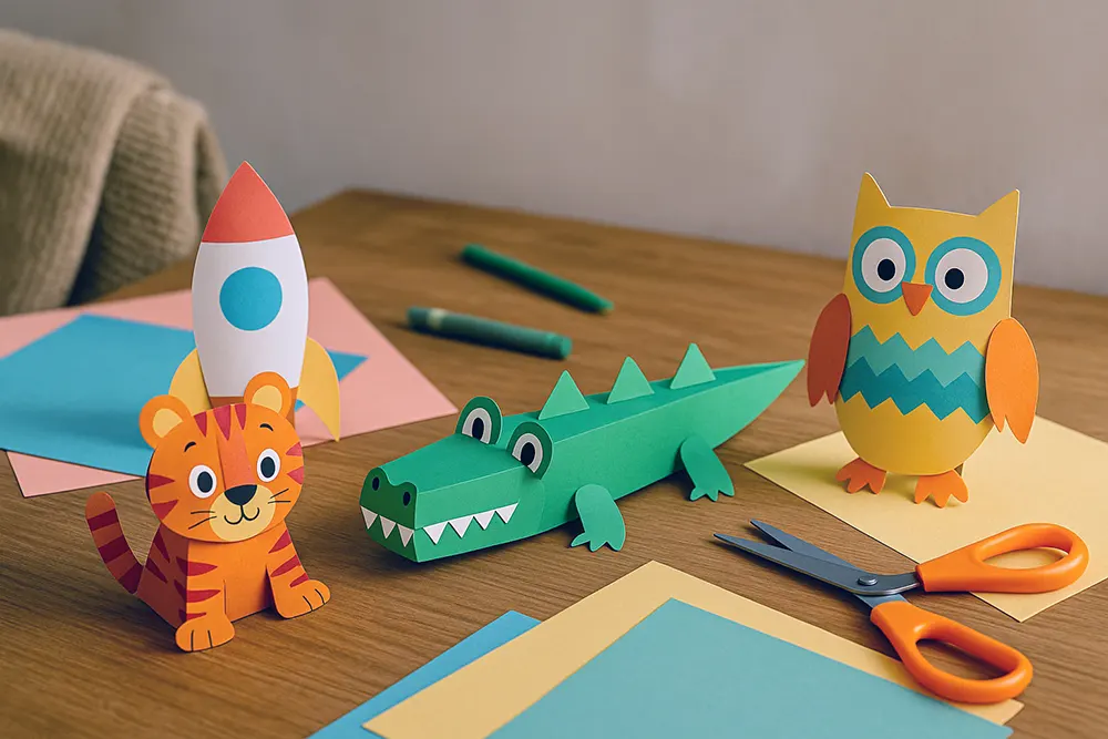 Паперові іграшки для дітей