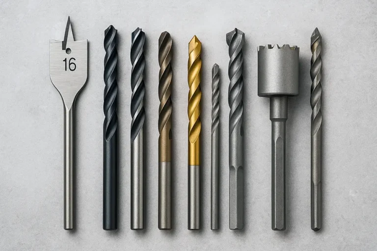 Види свердел та їх застосування