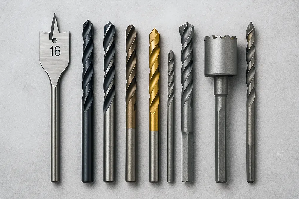 Види свердел та їх застосування