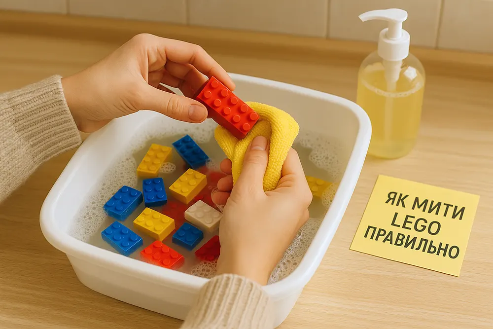 Як мити LEGO